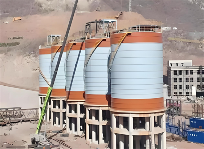 靖州高架钢板仓